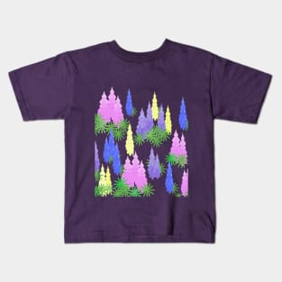 summer lupins Kids T-Shirt